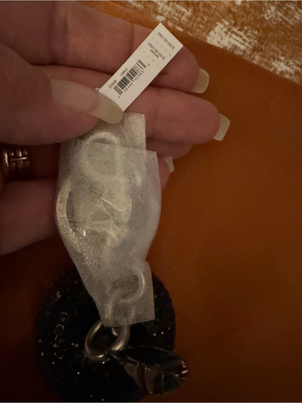Coach Crystal Apple Bag Charm - Picture 3 of 6